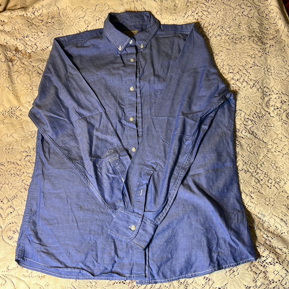 Sonoma denim button up size medium